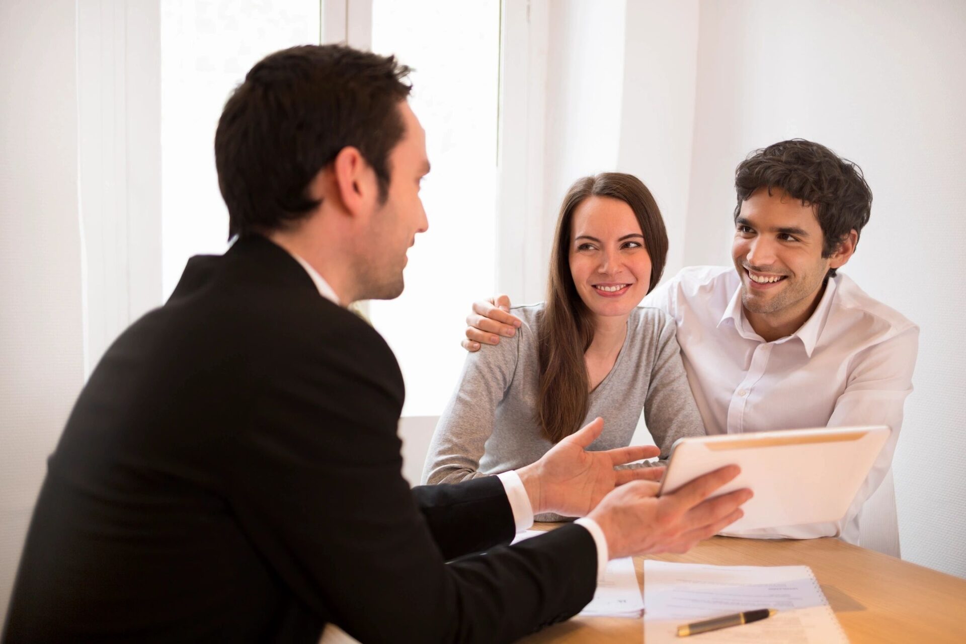 Couple With Financial Advisor